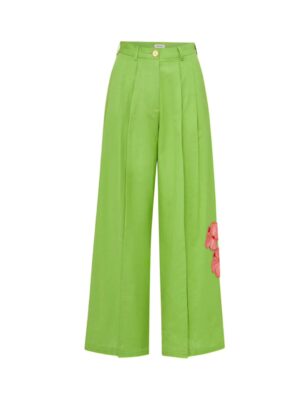 Ashaki Store Green Wide Leg Pants