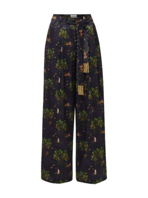 Ashaki Black Wide Leg Pants