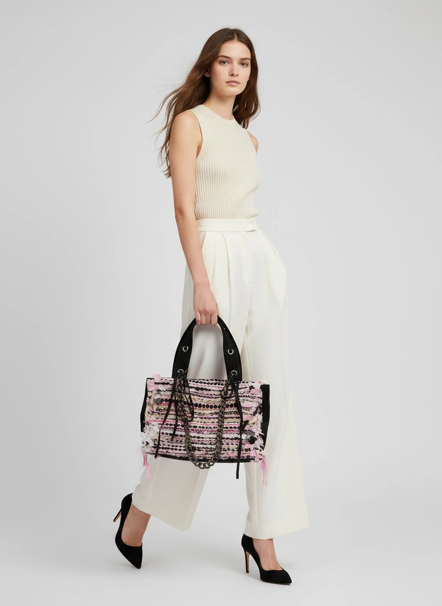 Paper Dolls Collection Multi-Color Tote - Image 2