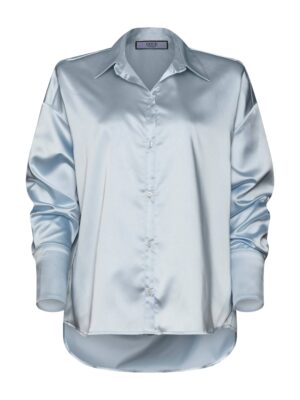 GOUD Blue Long Sleeve Top