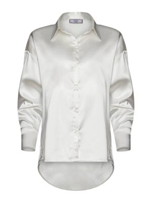 GOUD White Long Sleeve Top