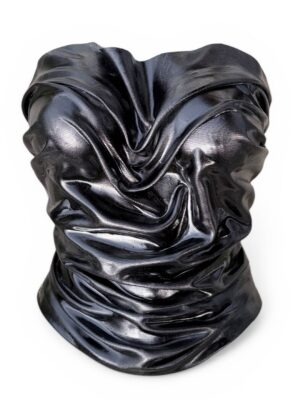 GOUD Black Contour Corset Top