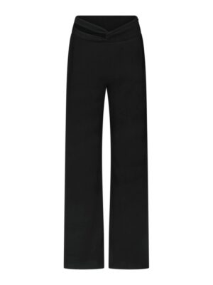 GOUD Black Straight Leg Pants
