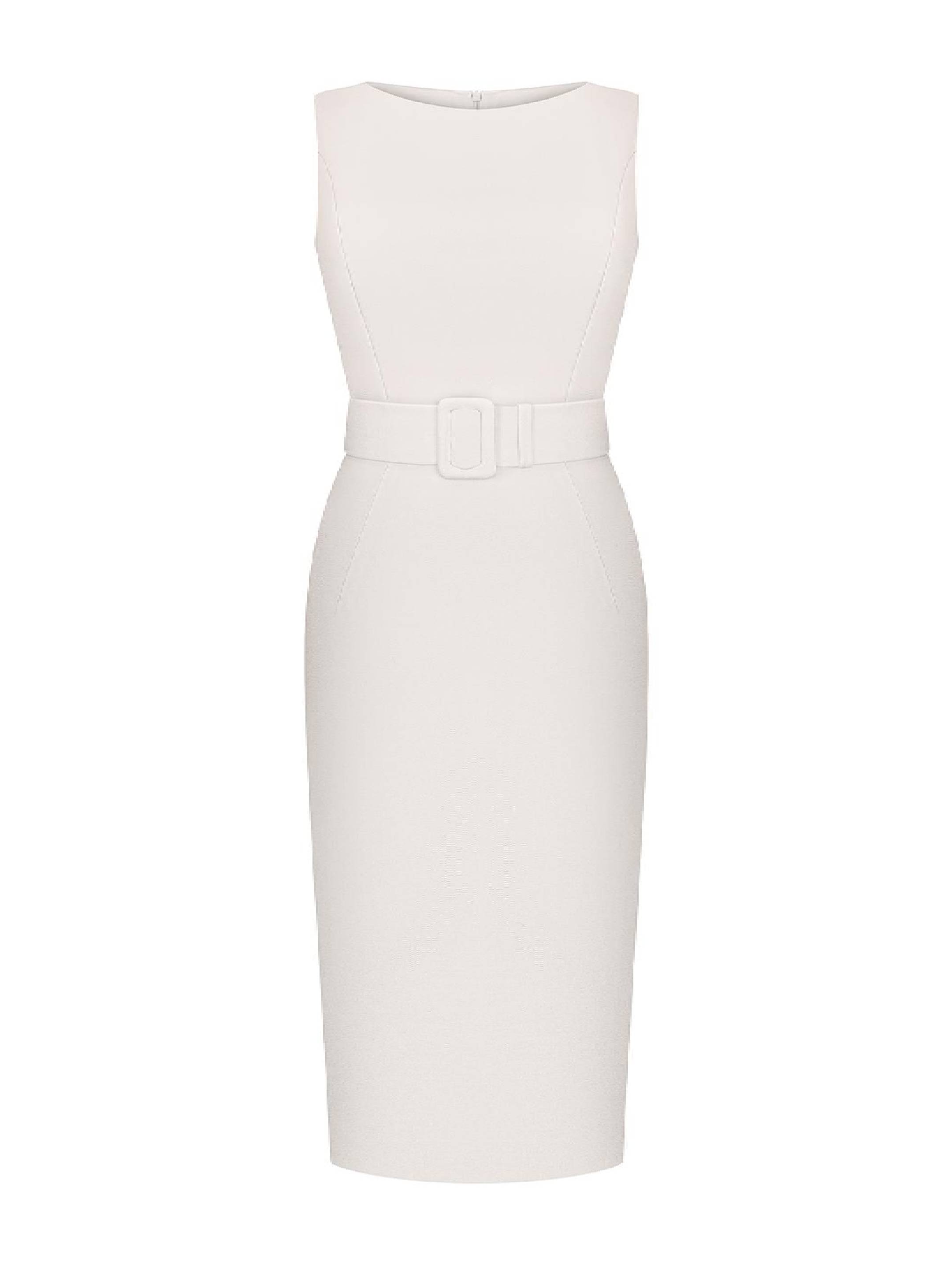 ANASTASIIA IVANOVA White Midi Dress