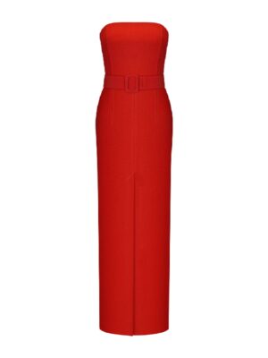 ANASTASIIA IVANOVA Red Evening Dress