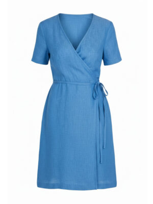 LADINA BUNDI Blue Casual Dress