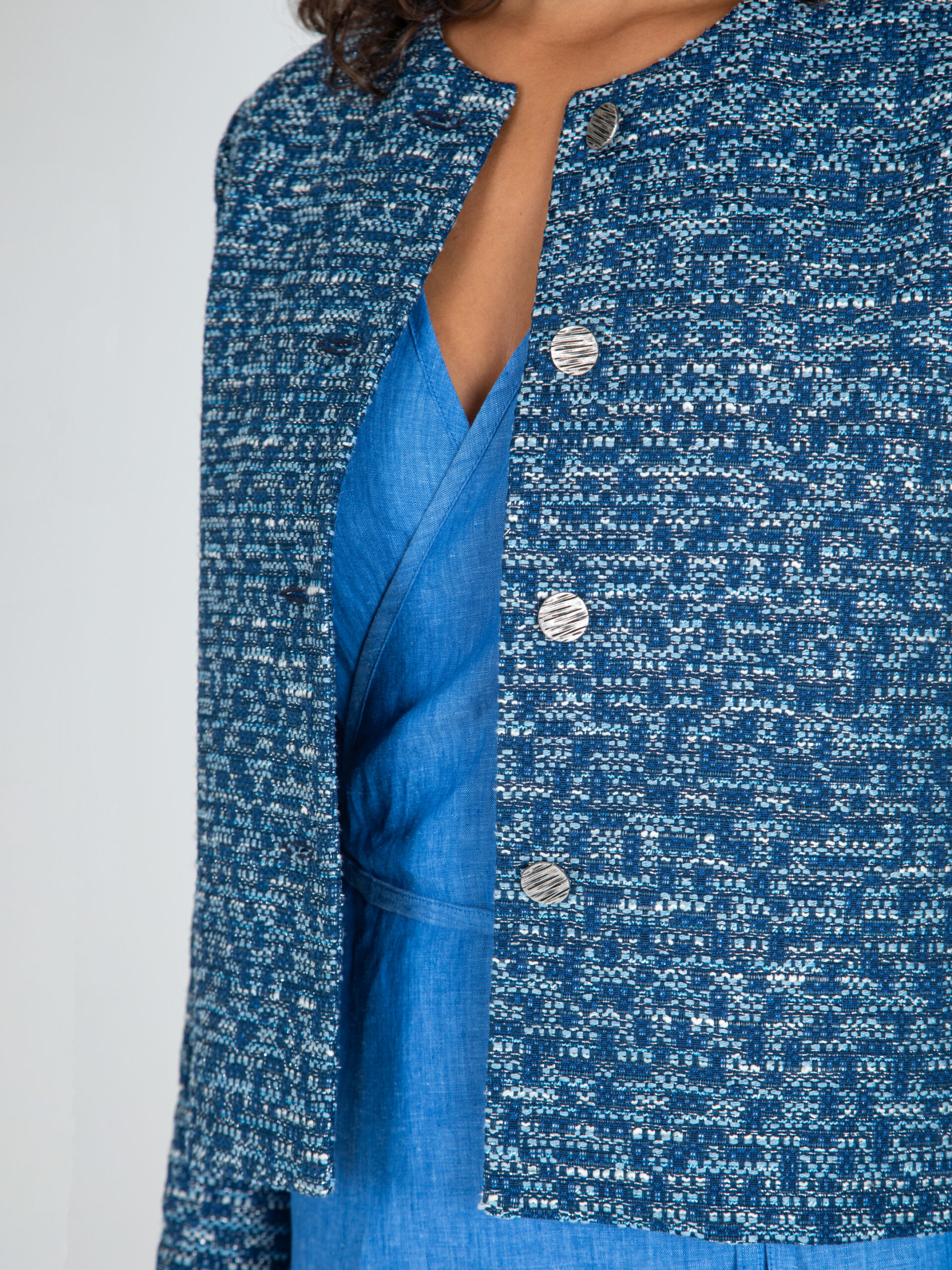 LADINA BUNDI Multi-Color Casual Jacket/Blazer - Image 5