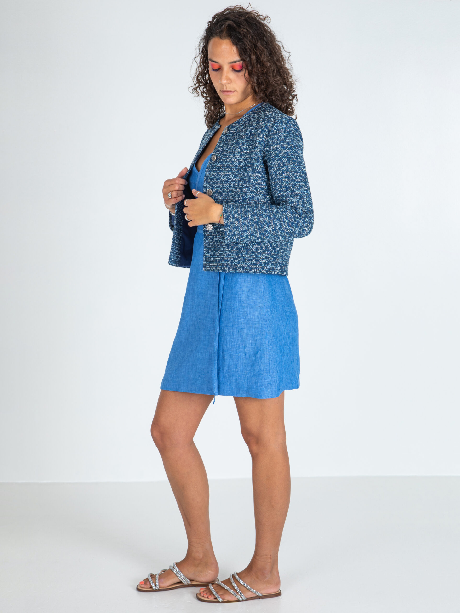 LADINA BUNDI Multi-Color Casual Jacket/Blazer - Image 2