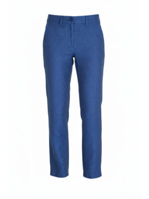 LADINA BUNDI Blue Straight Leg Pants
