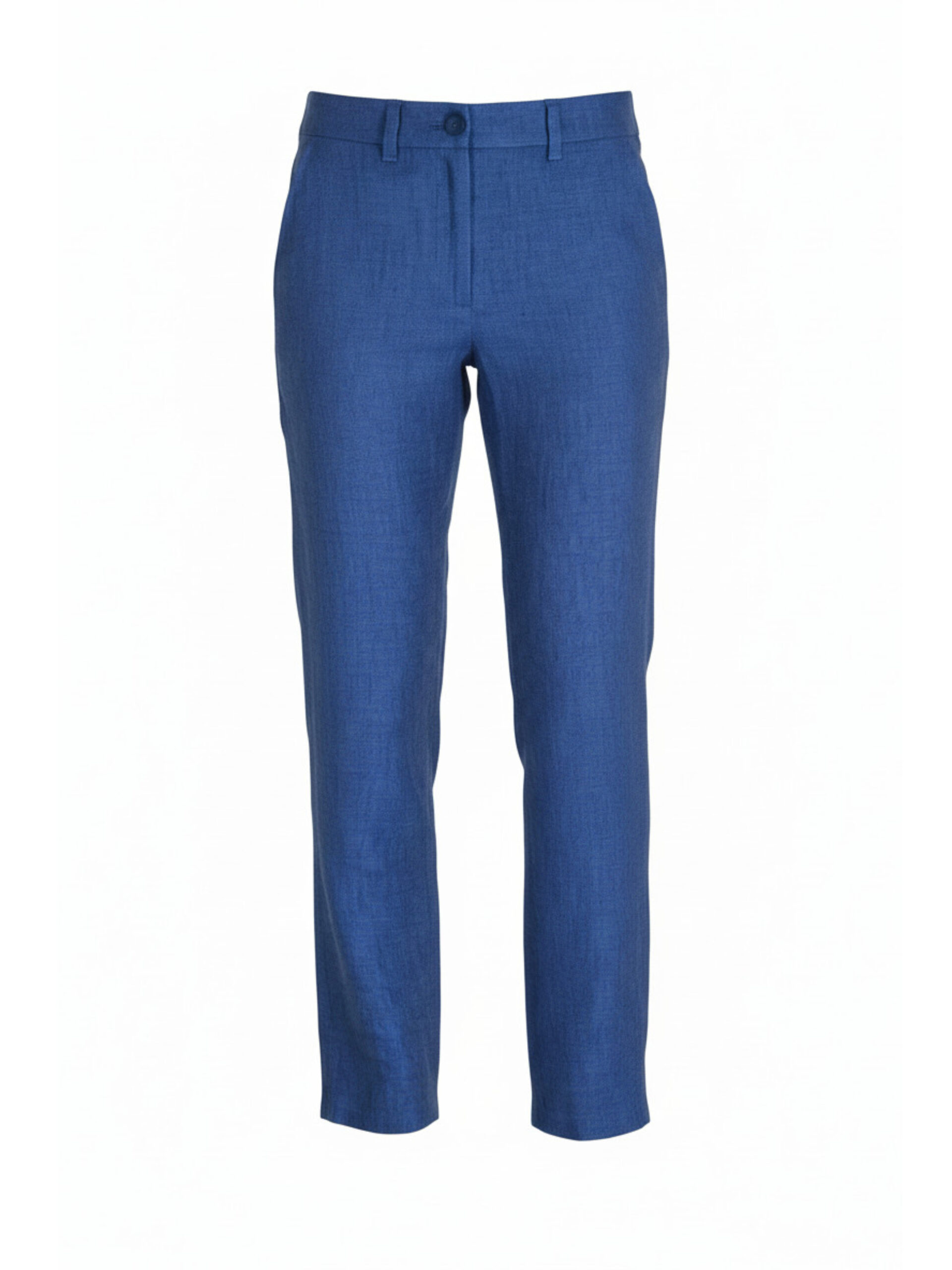 LADINA BUNDI Blue Straight Leg Pants