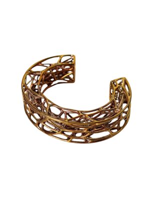 Let'S Curate Gold Bronze Bracelet
