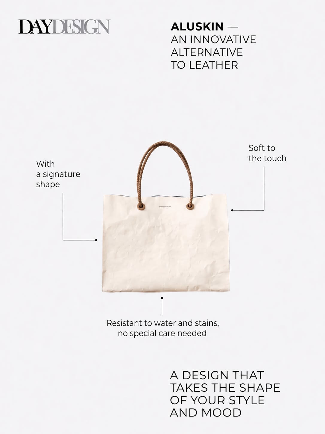 Miroshnikov Shopper DAY#18 White - Image 3