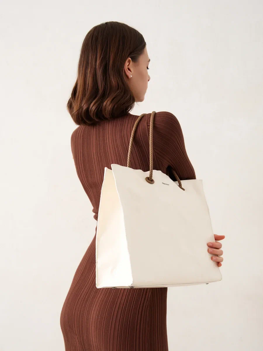 Miroshnikov Shopper DAY#18 White - Image 5