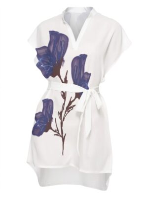 MundoE&E Floral Print Casual Dress
