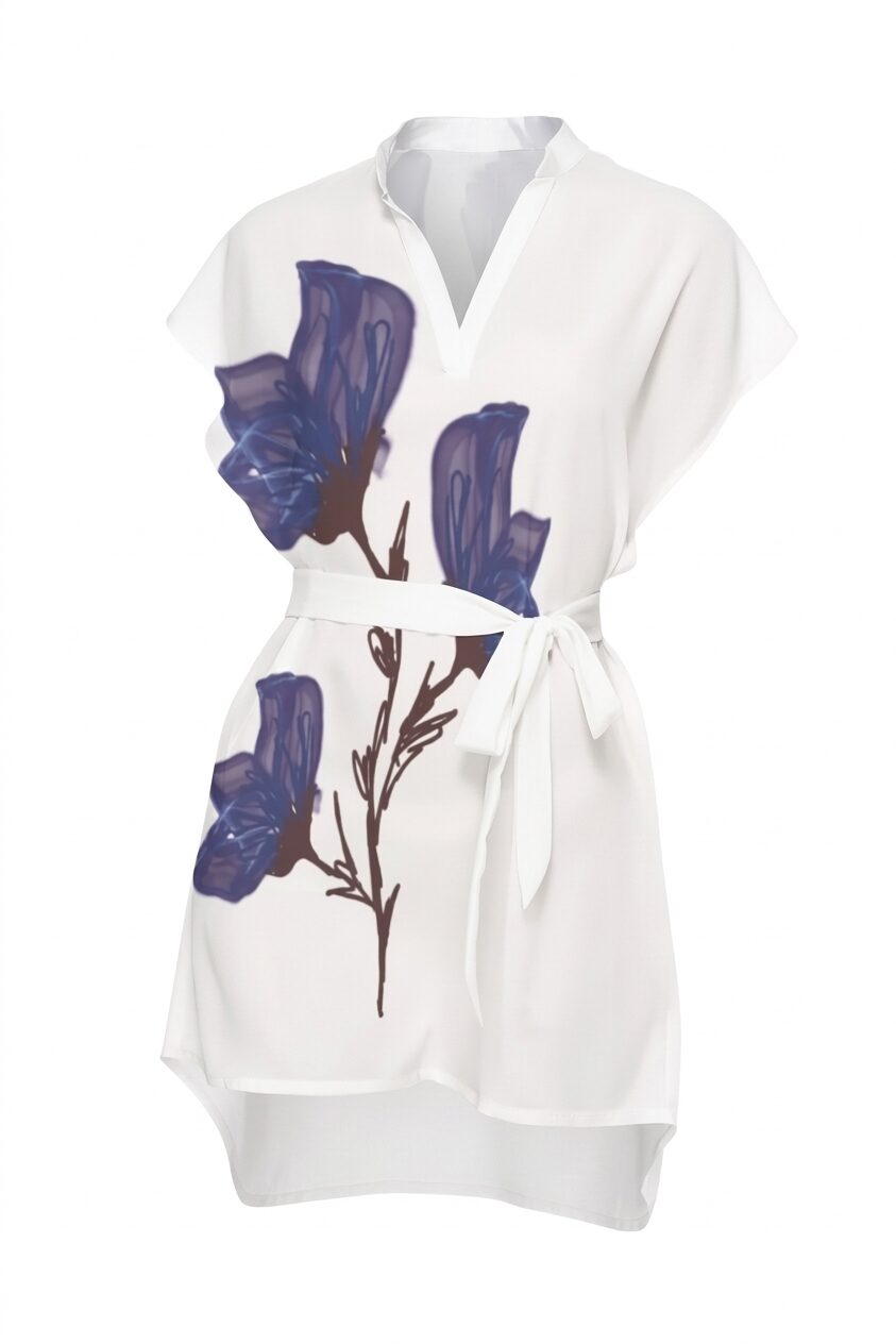 MundoE&E Floral Print Casual Dress