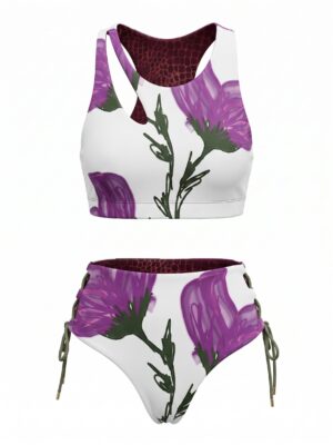 MundoE&E Floral Reversible Bikini