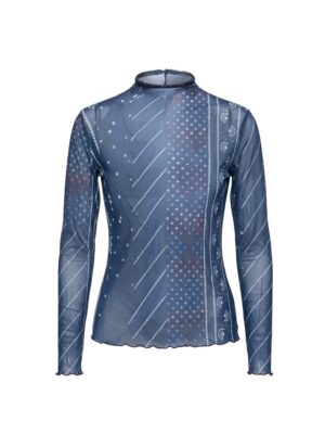 MundoE&E Blue Long Sleeve Top