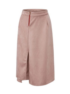 NEON RABBIT Pink Midi Skirt