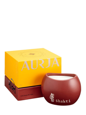 AURJA Red Shakti Saffron Patchouli Candle