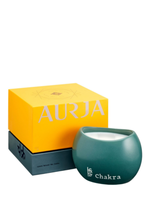AURJA Green Chakra Yuzu Orange Santal Candle