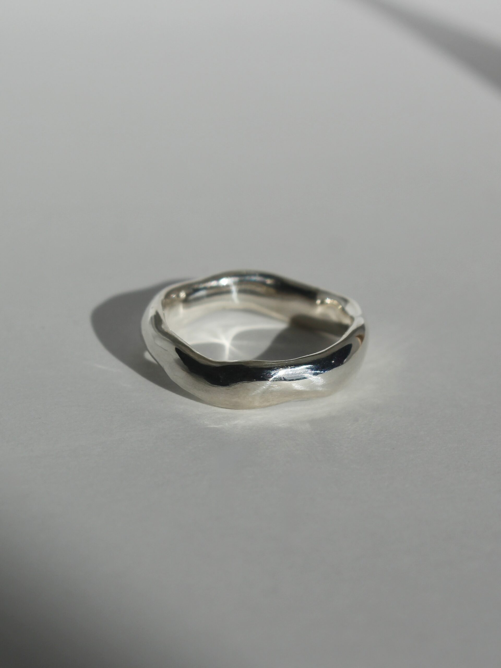 Chloe Isadora Slalom Ring - Hand Carved & Cast - Image 3