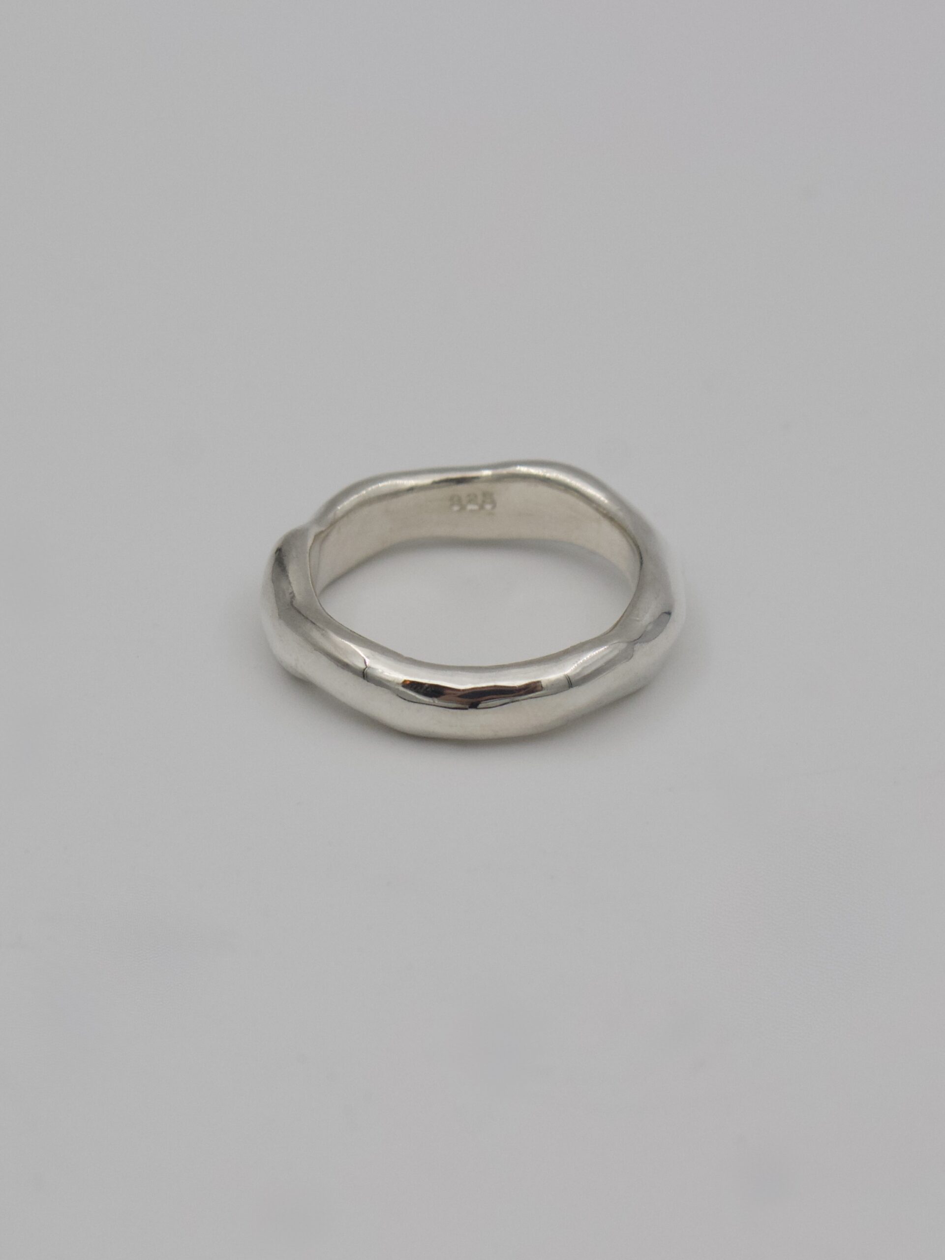 Chloe Isadora Slalom Ring - Hand Carved & Cast - Image 5