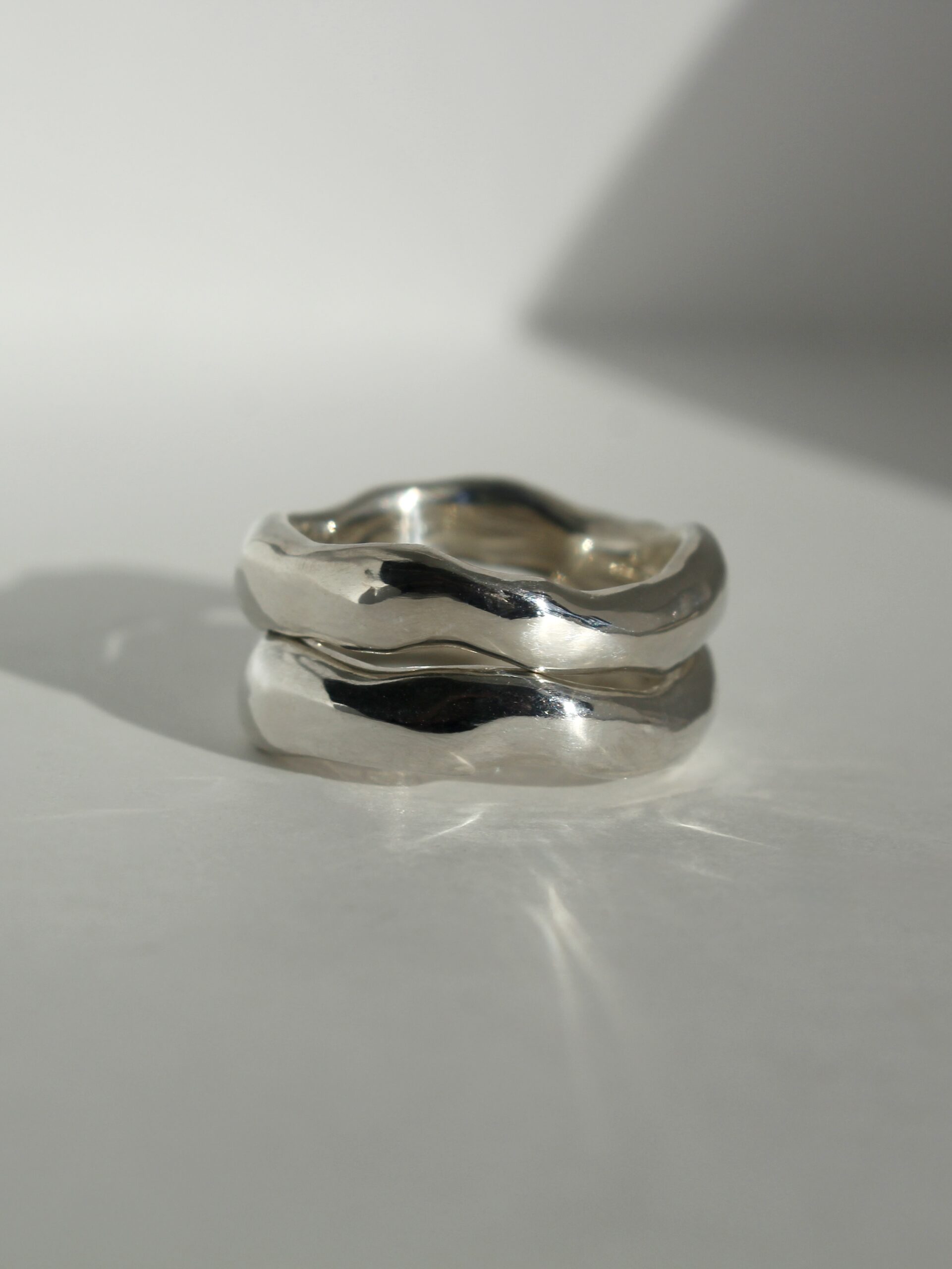 Chloe Isadora Slalom Ring - Hand Carved & Cast - Image 6