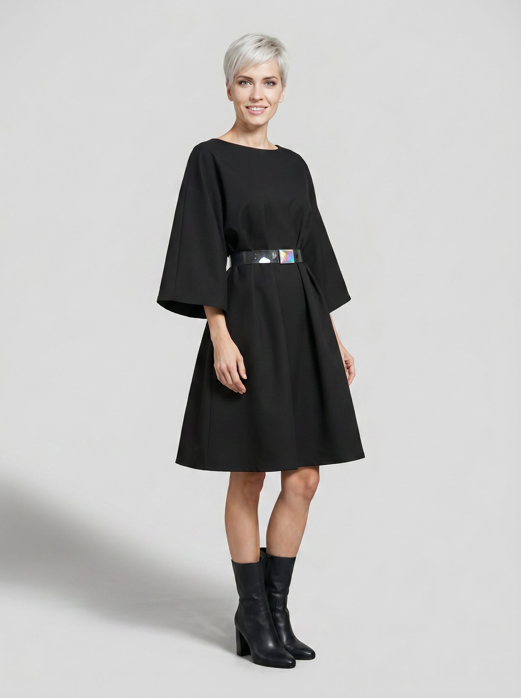 L U C I E M A R K O V A SINGULARITY HI DRESS(Black Cocktail Dress) - Image 4
