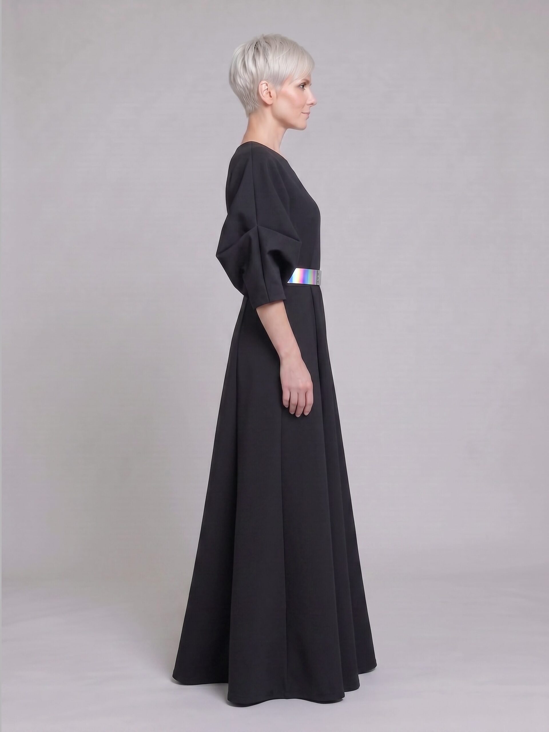 L U C I E M A R K O V A SINGULARITY LO DRESS (Black Evening Dress) - Image 4