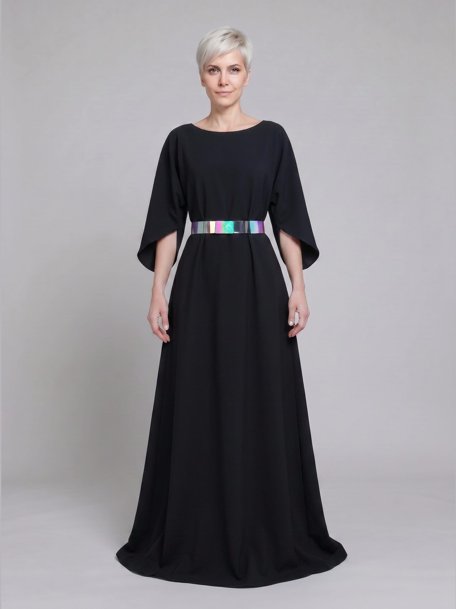 L U C I E M A R K O V A SINGULARITY LO DRESS (Black Evening Dress) - Image 3