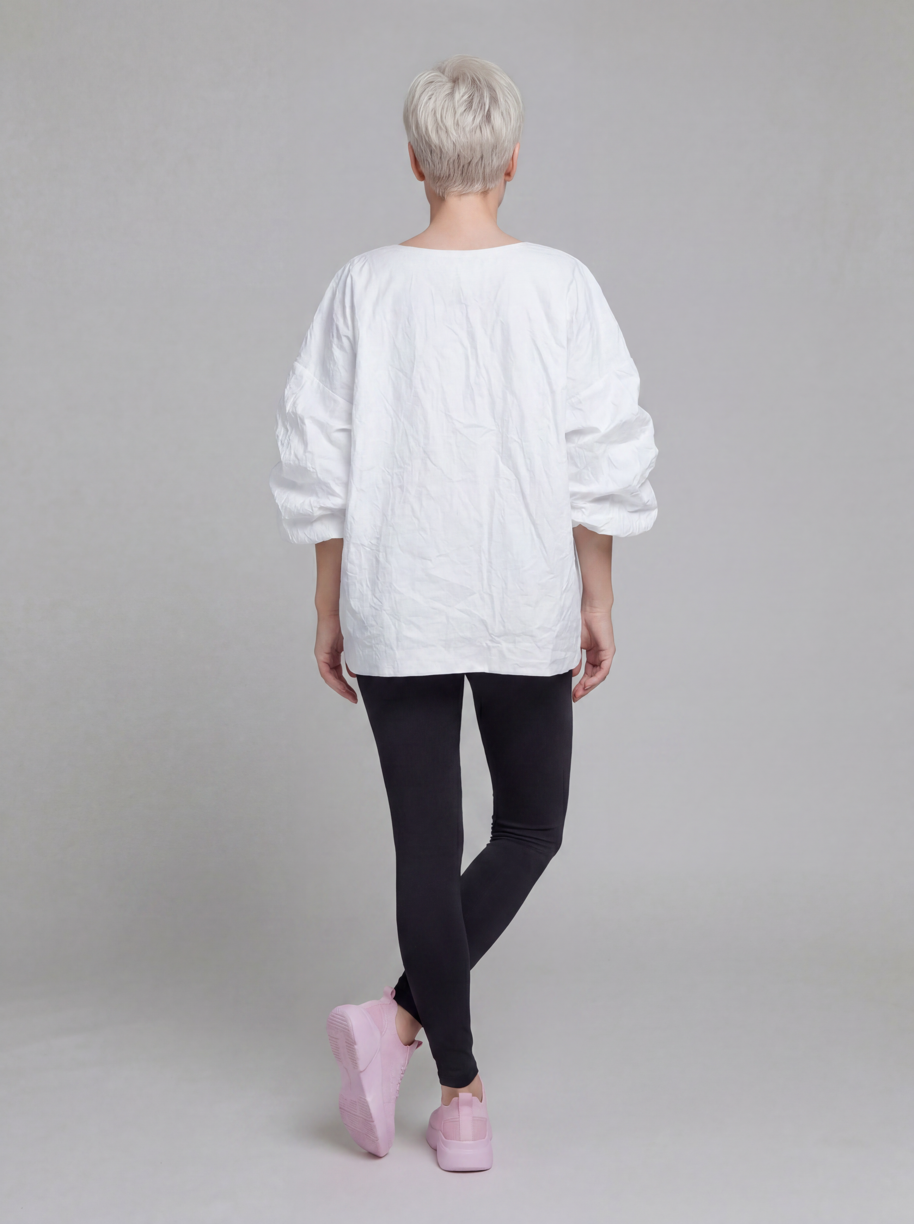 L U C I E M A R K O V A SKY CLOUD SHIRT (White Jacket&Shirt) - Image 4