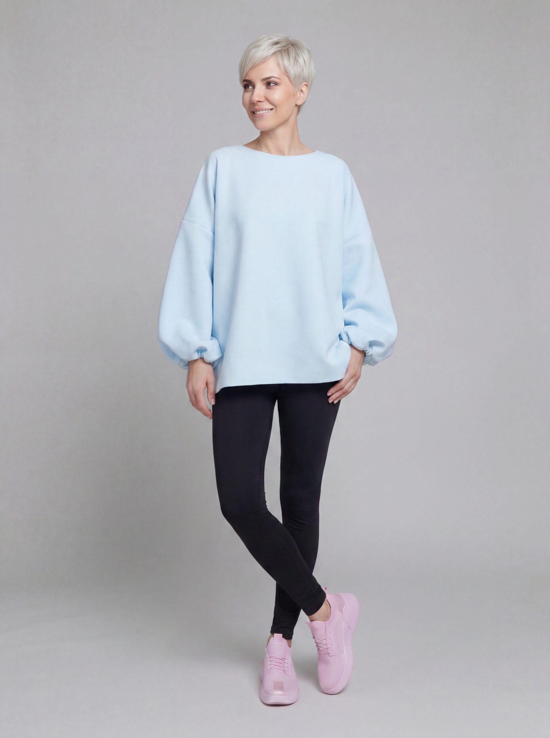L U C I E M A R K O V A SKY SHELL (Blue Softshell Jacket) - Image 4