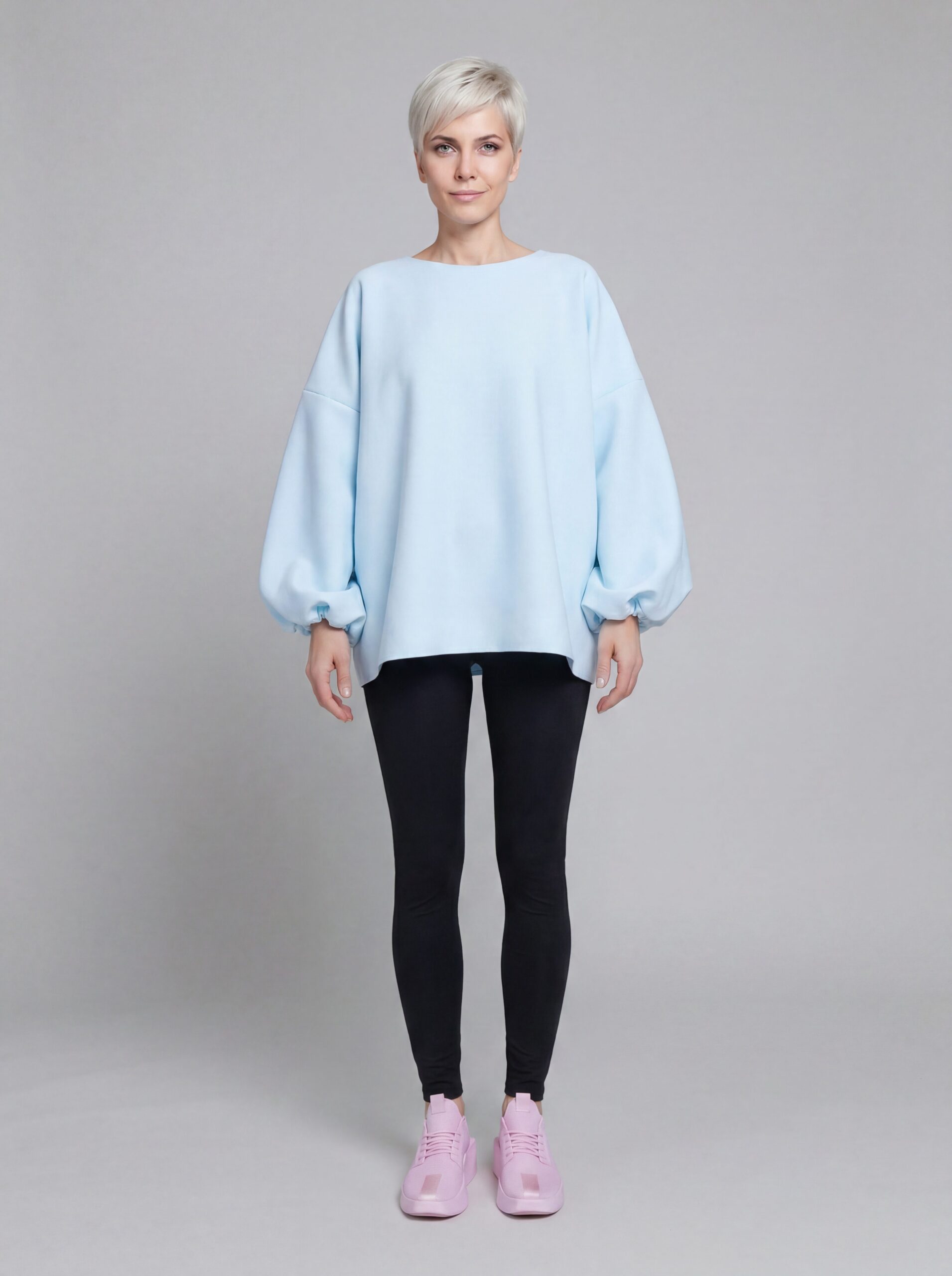 L U C I E M A R K O V A SKY SHELL (Blue Softshell Jacket) - Image 3
