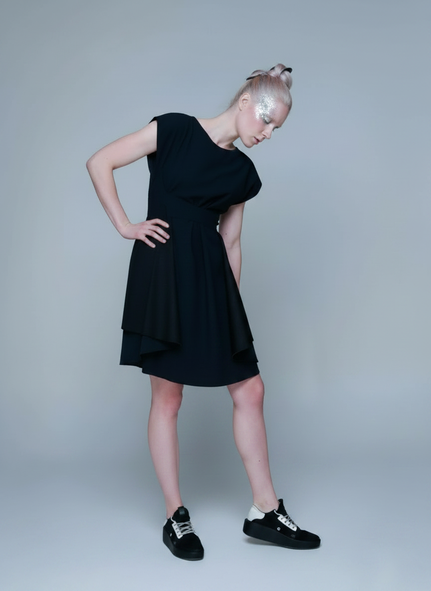 L U C I E M A R K O V A Gravity Hi Wrap Dress (Business Wrap Dress) - Image 4