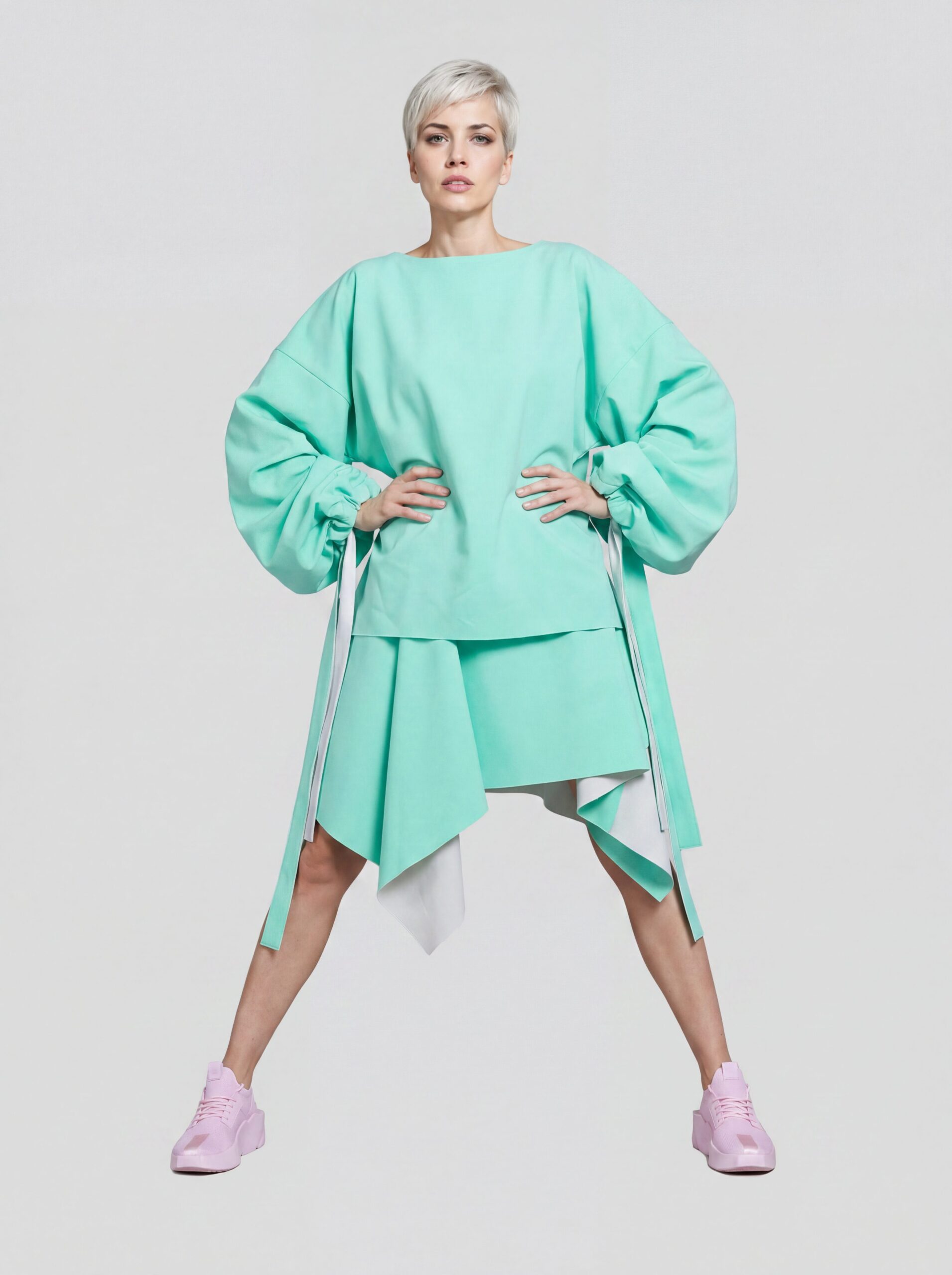L U C I E M A R K O V A GALACTICA JACKET MINT SPECTRUM (Softshell