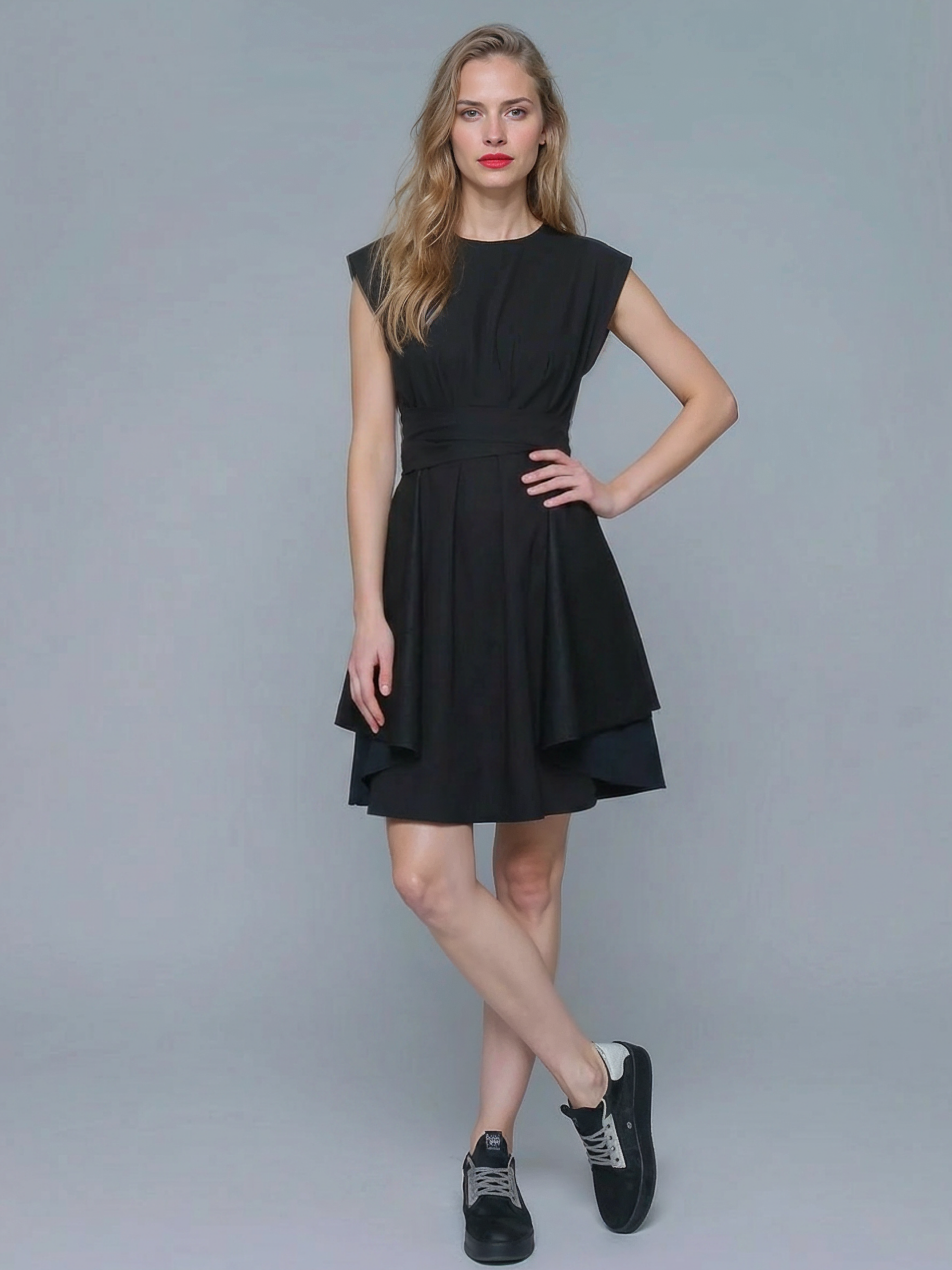 L U C I E M A R K O V A Gravity Hi Wrap Dress (Business Wrap Dress) - Image 3