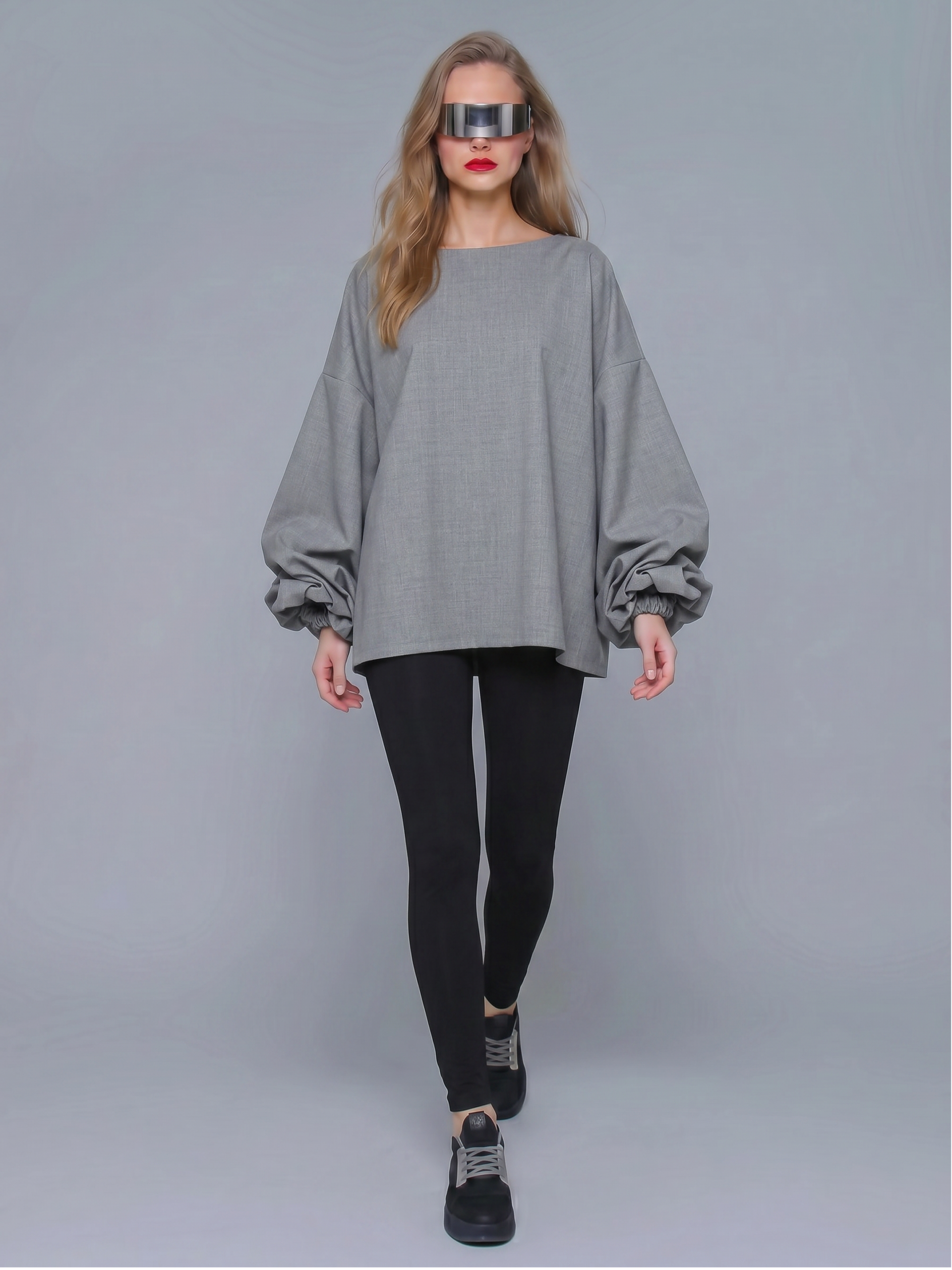 L U C I E M A R K O V A SKY MODULE (Grey Business Softhell Jacket&Shirt) - Image 3