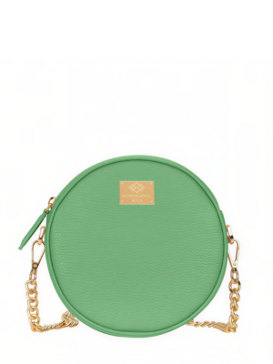 Henry Daniel Roma Green Calf Leather Small Crossbody