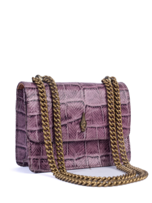 ISI OMIYI Pink Brass Calf Leather Small Crossbody
