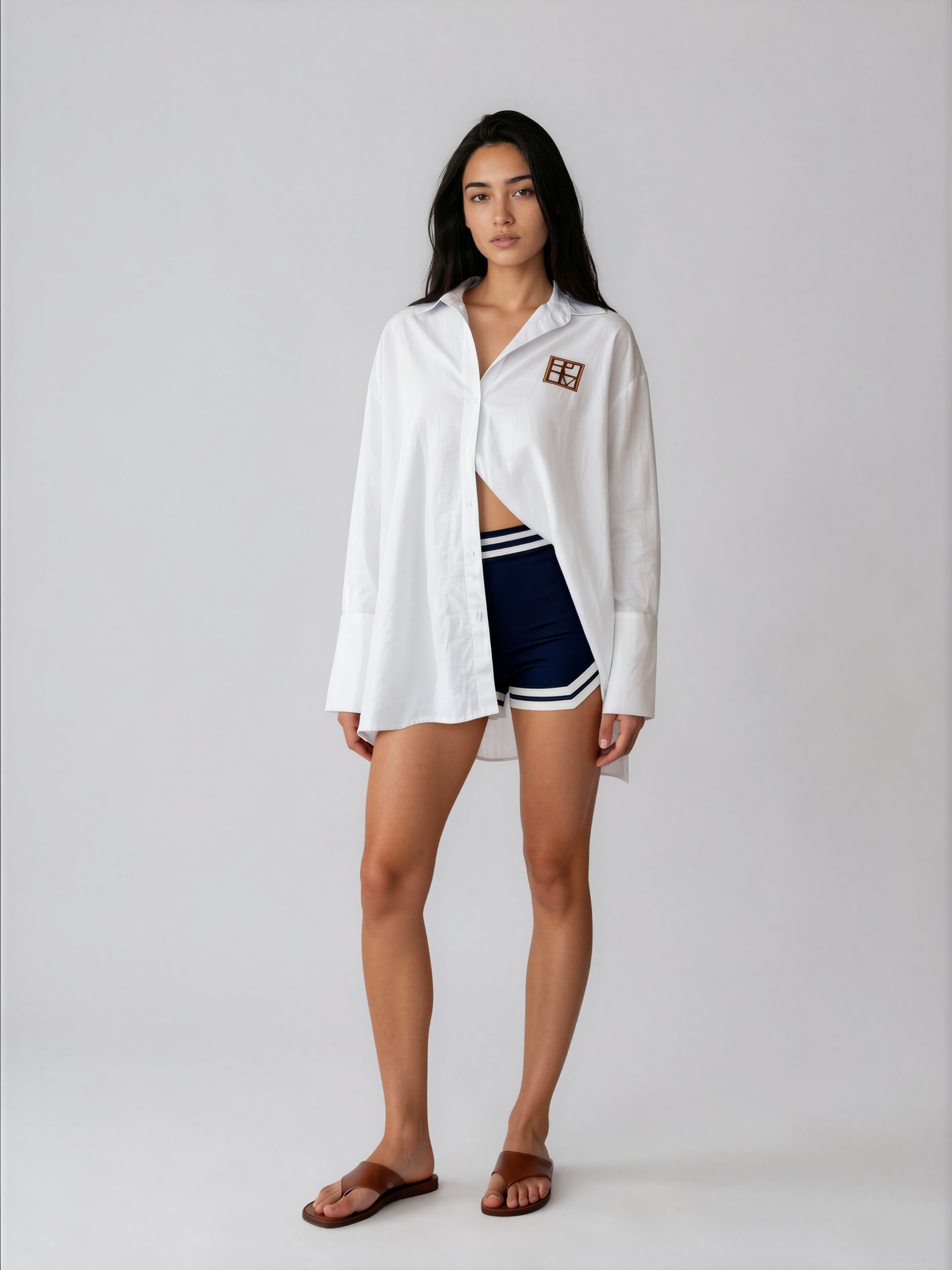 JUAN-AND-ME-OSANA-SHORTS-NAVY