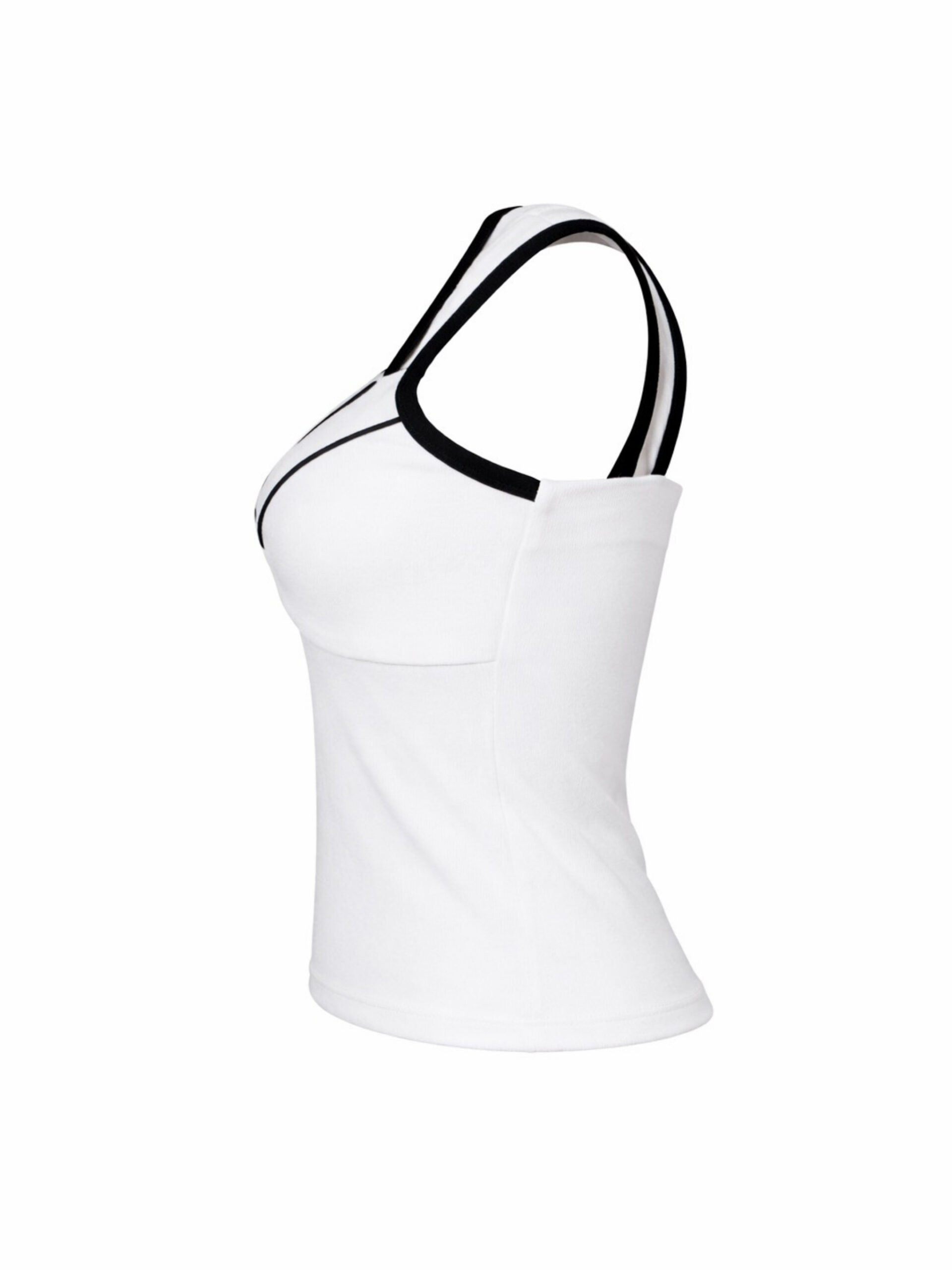 Janeke Luxueuse White Sleeveless Top - Image 3