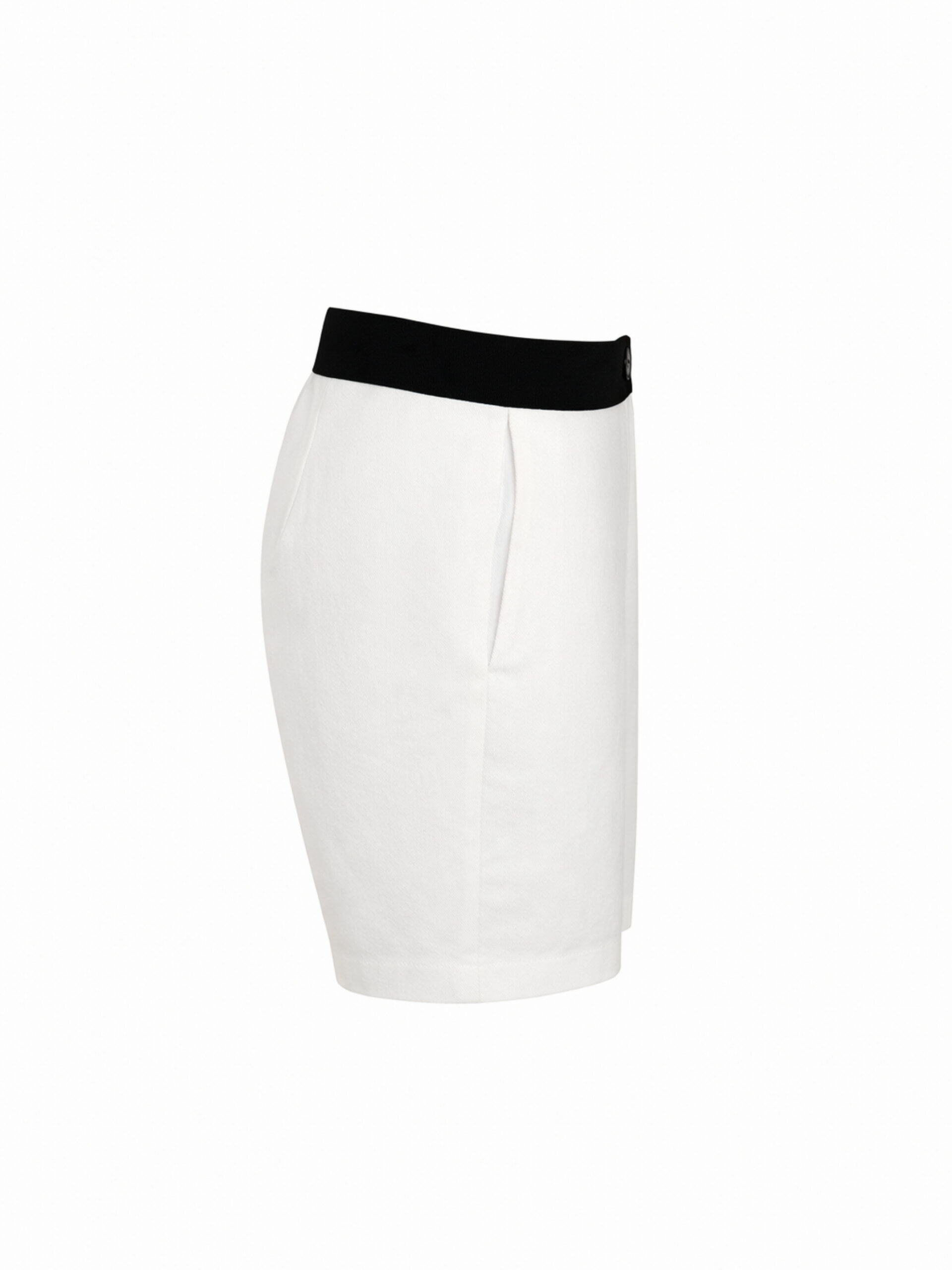 Janeke Luxueuse White Tailored Shorts - Image 3