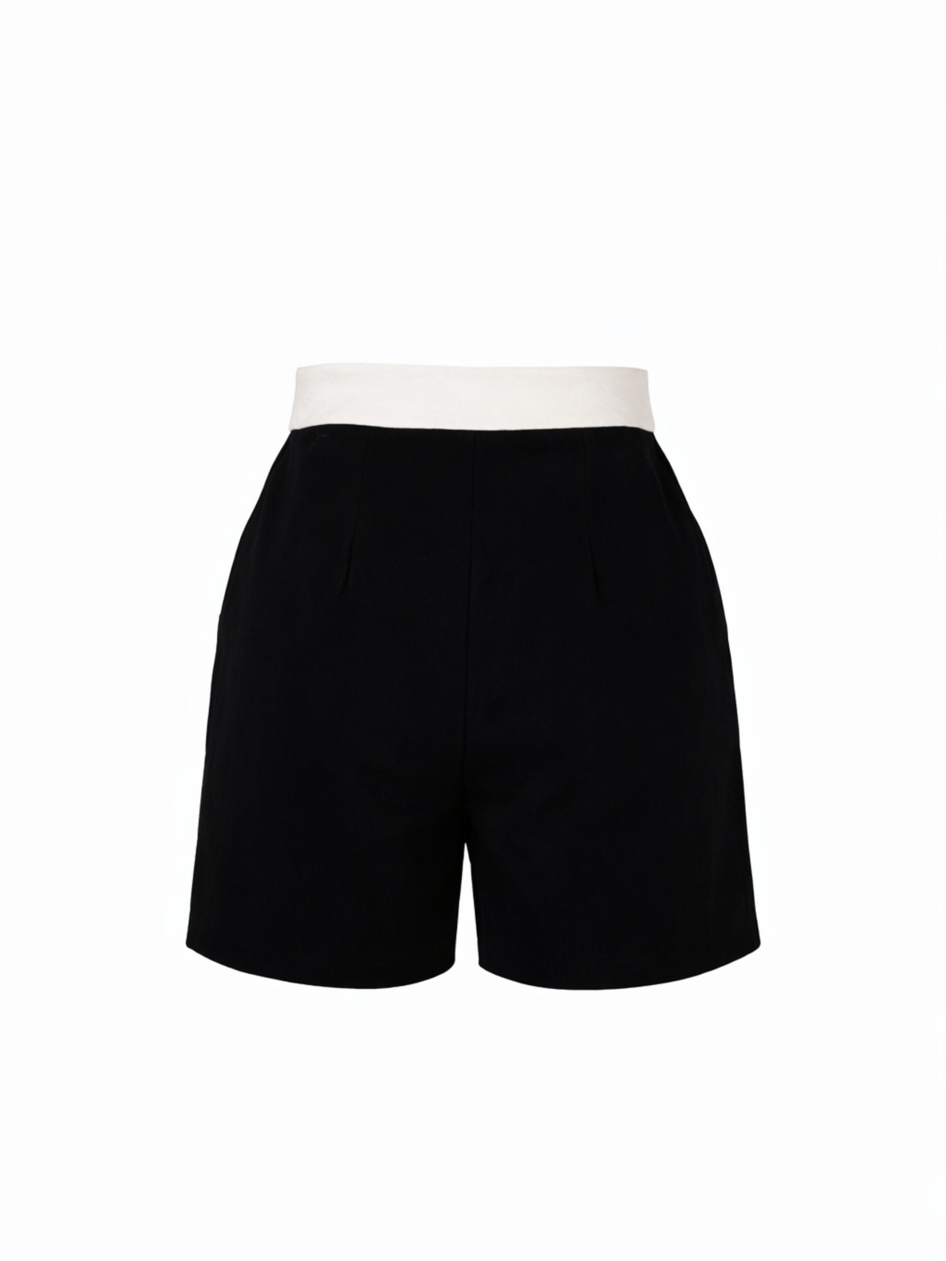 Janeke Luxueuse Black Tailored Shorts - Image 3