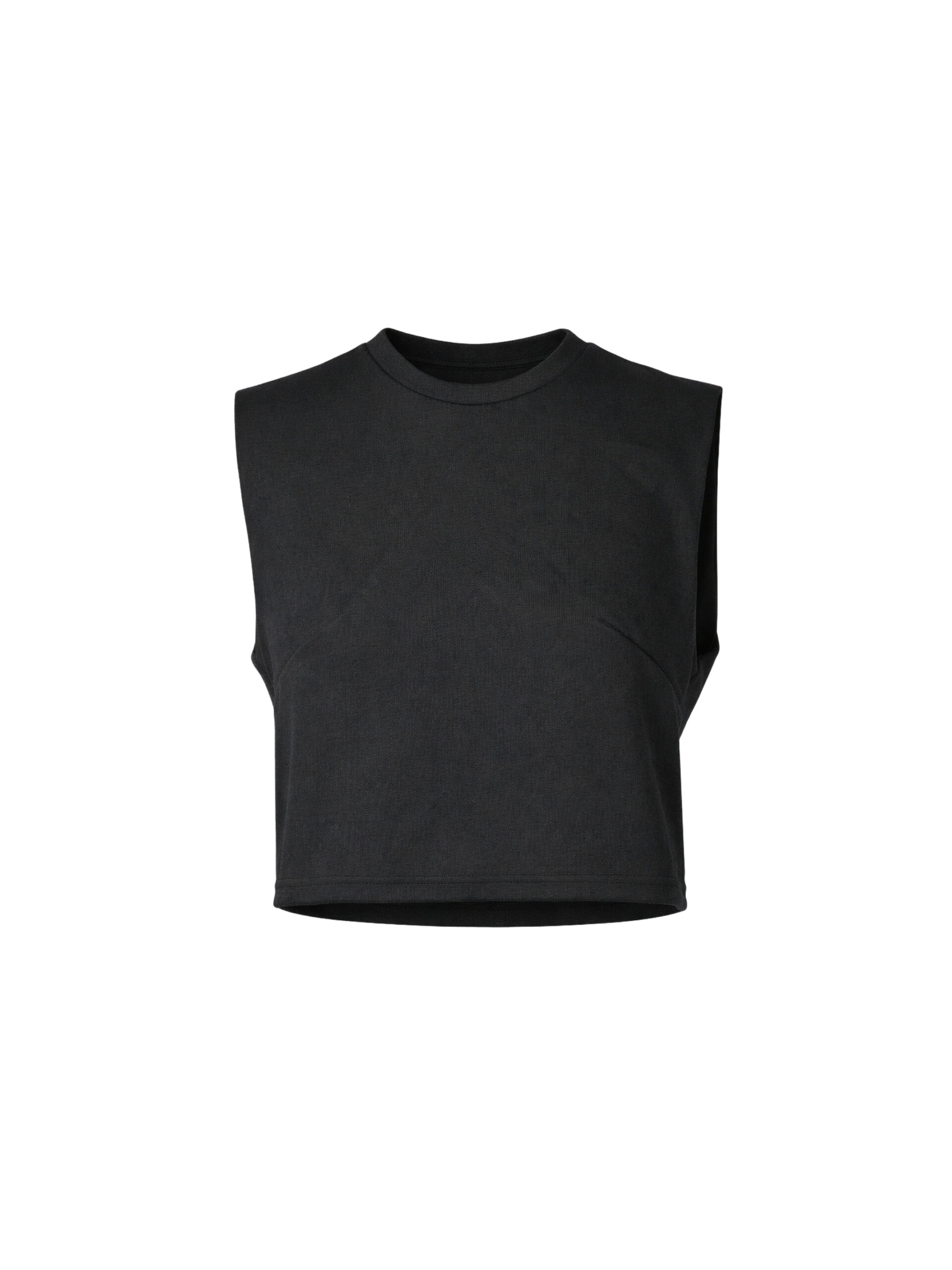 Janeke Luxueuse Black Sleeveless Top - Image 3