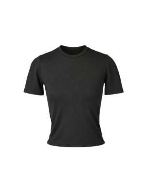Janeke Luxueuse Black Short Sleeve Top