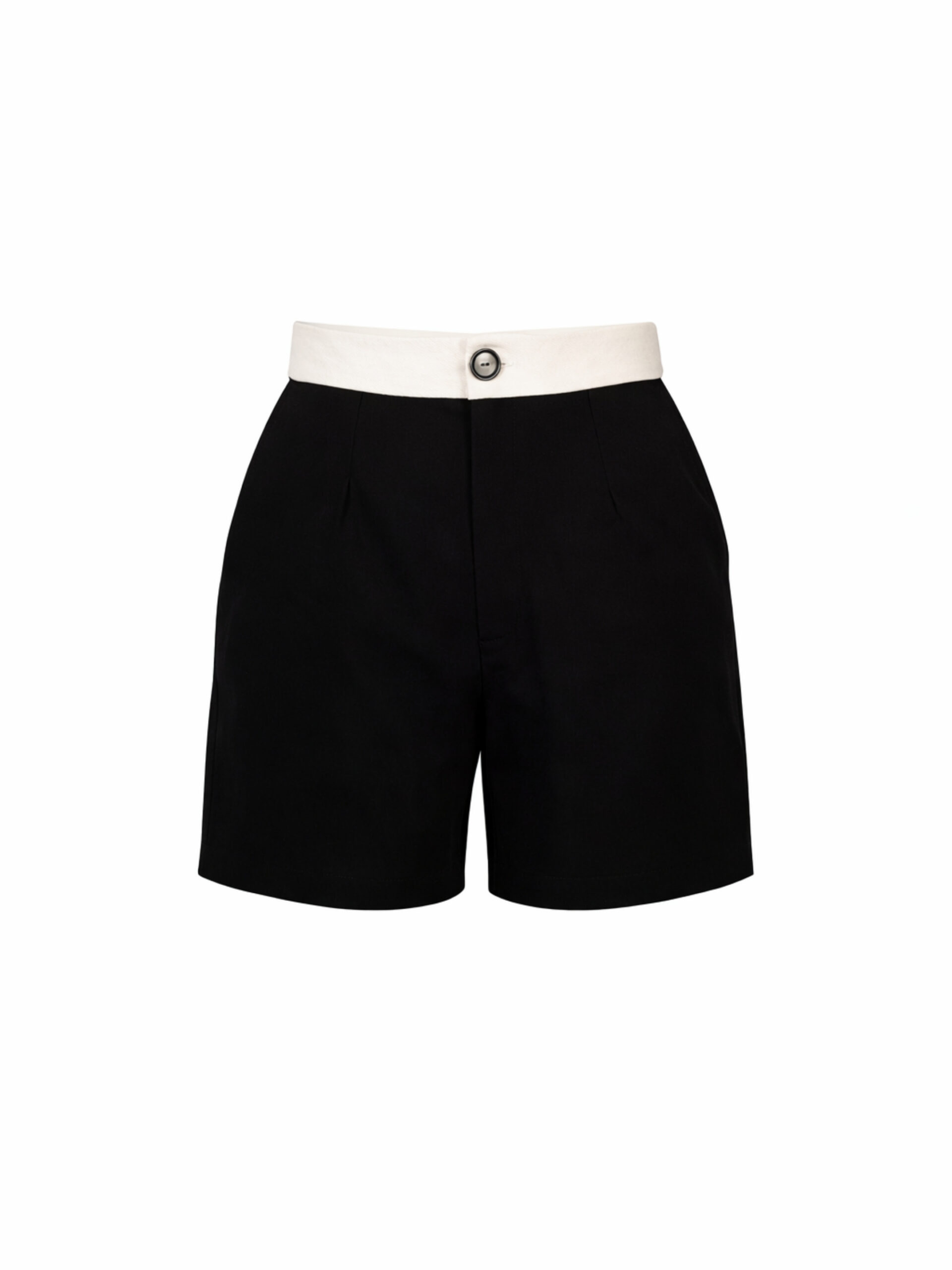 Janeke Luxueuse Black Tailored Shorts