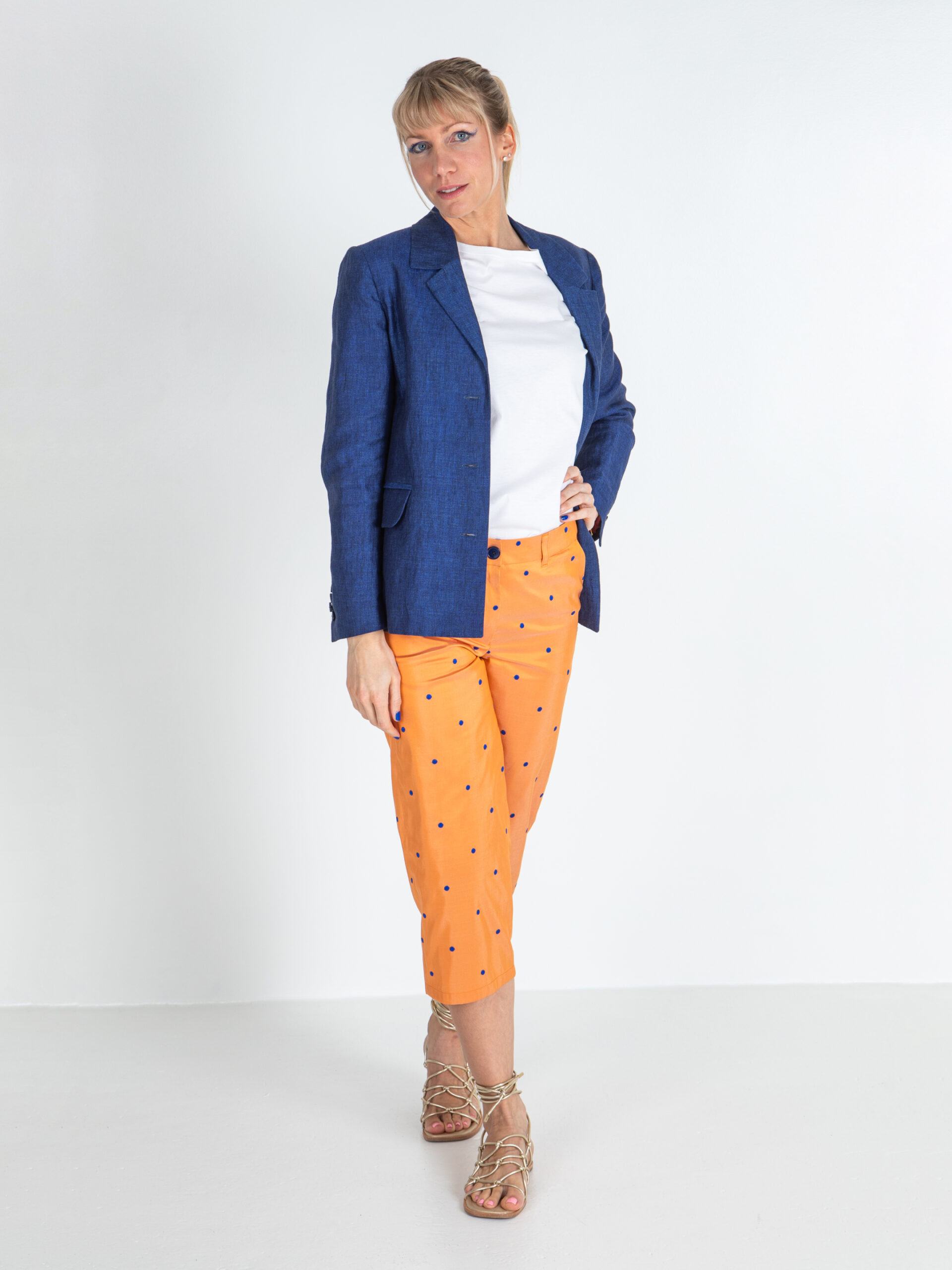 LADINA BUNDI Blue Blazer Jacket/Blazer - Image 3