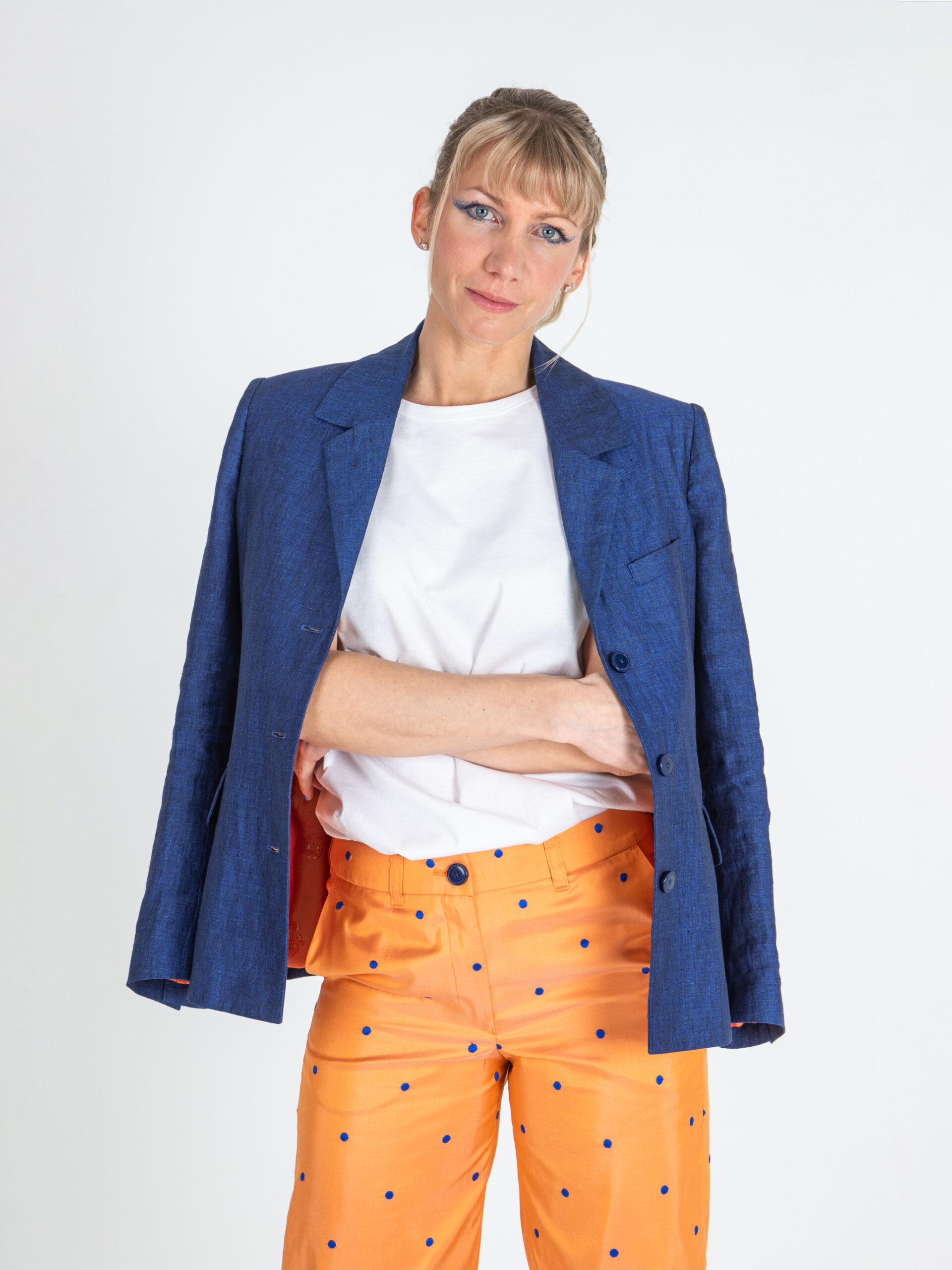 LADINA BUNDI Blue Blazer Jacket/Blazer - Image 2