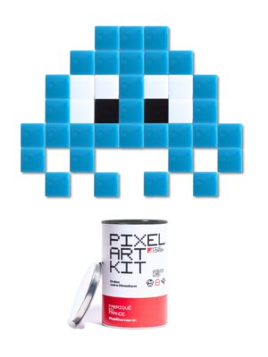 PIXEL CORNER Blue Little Alien(S) Wall Decor