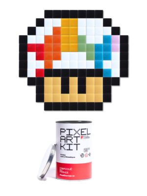 PIXEL CORNER Rainbow Baby Shroom(S) Wall Decor